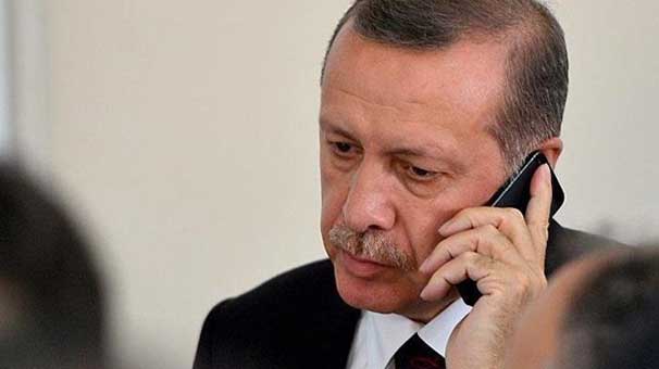 Erdoğan'dan taziye mesajı!