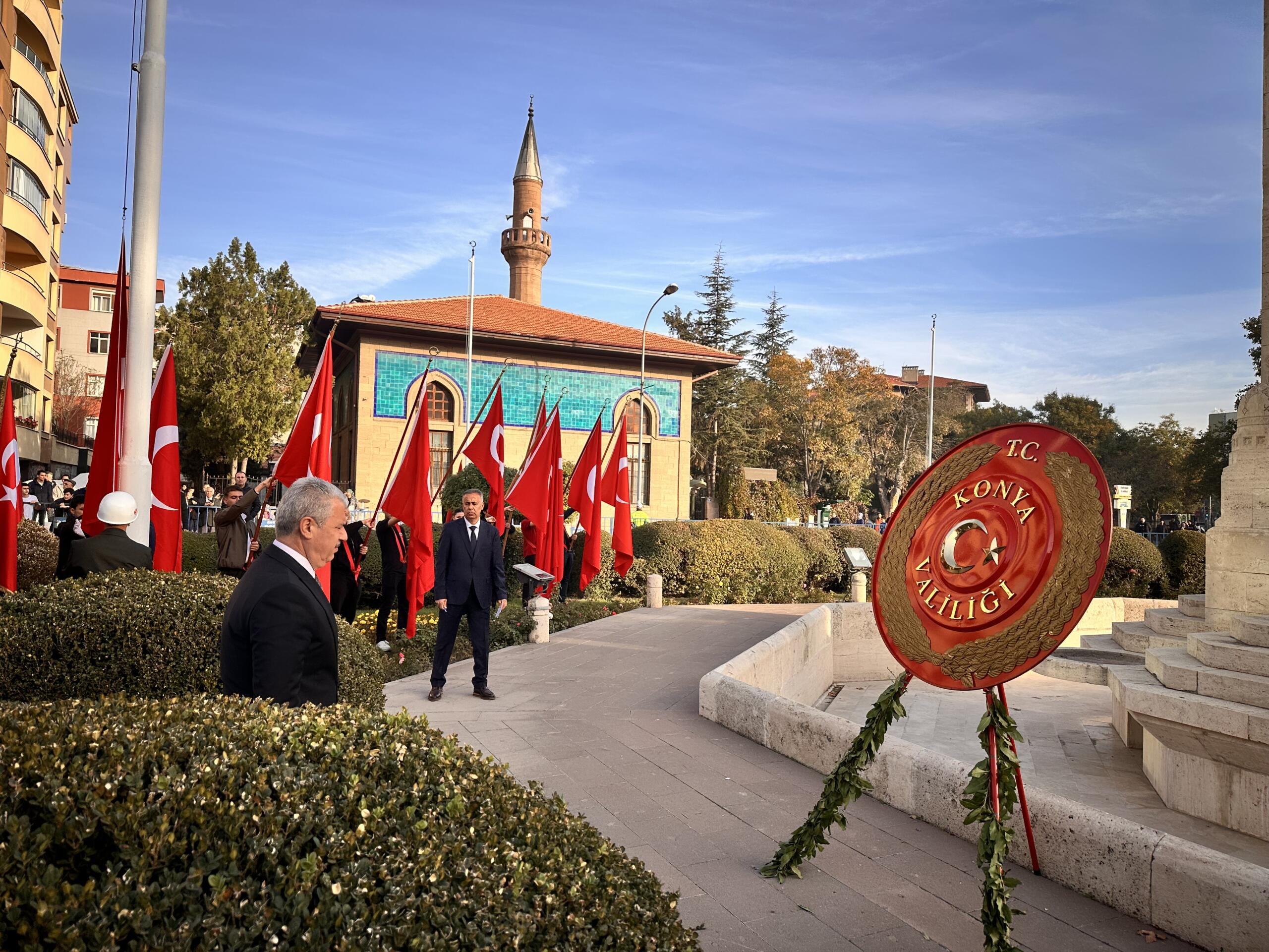 Büyük Önder Atatürk, Konya ve çevre illerde anıldı