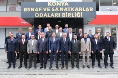 MHP Genel Başkan Yardımcısı Kalaycı'dan KONESOB'a ziyaret