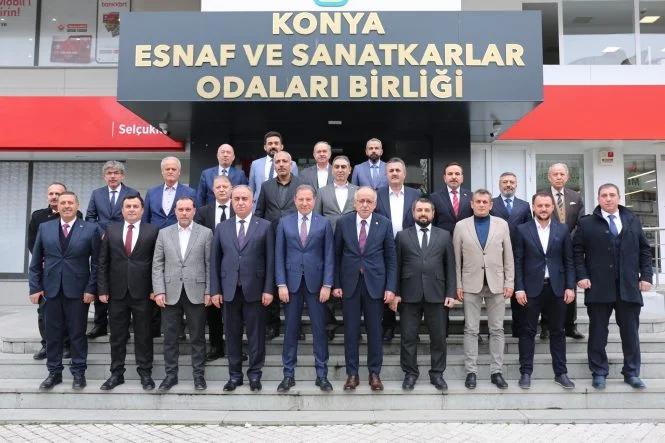 MHP Genel Başkan Yardımcısı Kalaycı'dan KONESOB'a ziyaret