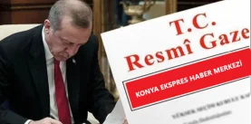 resmi gazeta ve tayyip imza