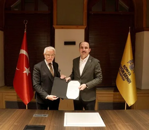 Konya'da "Küp Uydu" projesinin imzaları atıldı