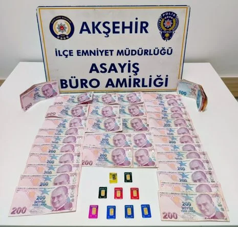 Konya'da sahte altın satmaya çalışan 3 şüpheli tutuklandı