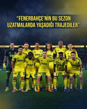 Fenerbahçe Uzatmalarda Yıkıldı: Kritik Puan ve Kupalar Son Dakikalarda Kaybedildi
