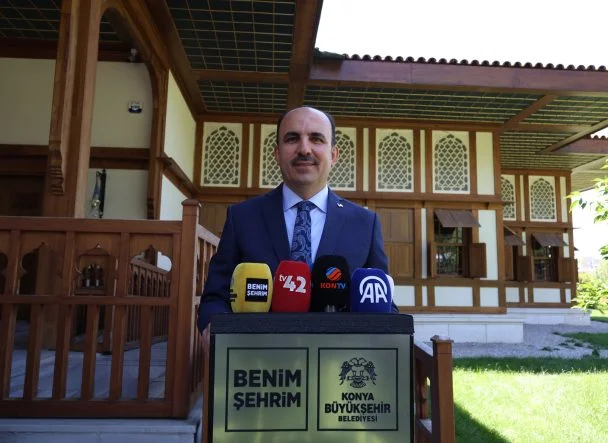 UCLG Başkanlığına seçilen Konya Büyükşehir Belediye Başkanı Altay basın mensuplarıyla bir araya geldi