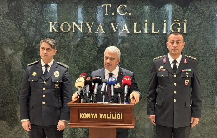 Konya'da "Genişletilmiş Asayiş ve Güvenlik Toplantısı" yapıldı