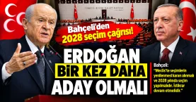Bahçeli’den 2028 Seçim Çağrısı