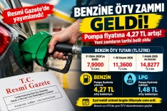Benzine ÖTV Zammı Geldi!