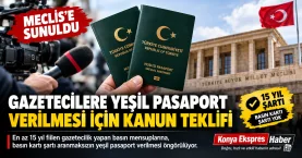 Gazetecilere Yeşil Pasaport Teklifi (1)